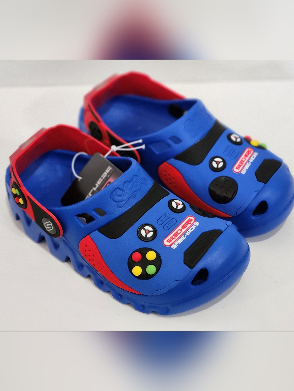 Skechers Foamies Game-Kicks Light Up Shoes